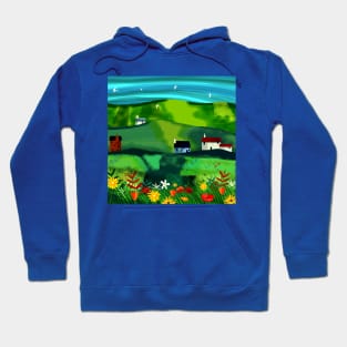 Green, Green Grass of Home Hoodie